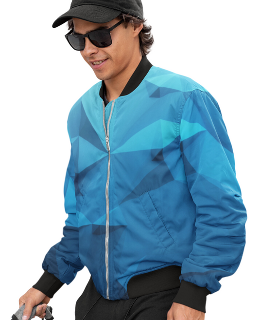 Bomber Jacket - Blue prism