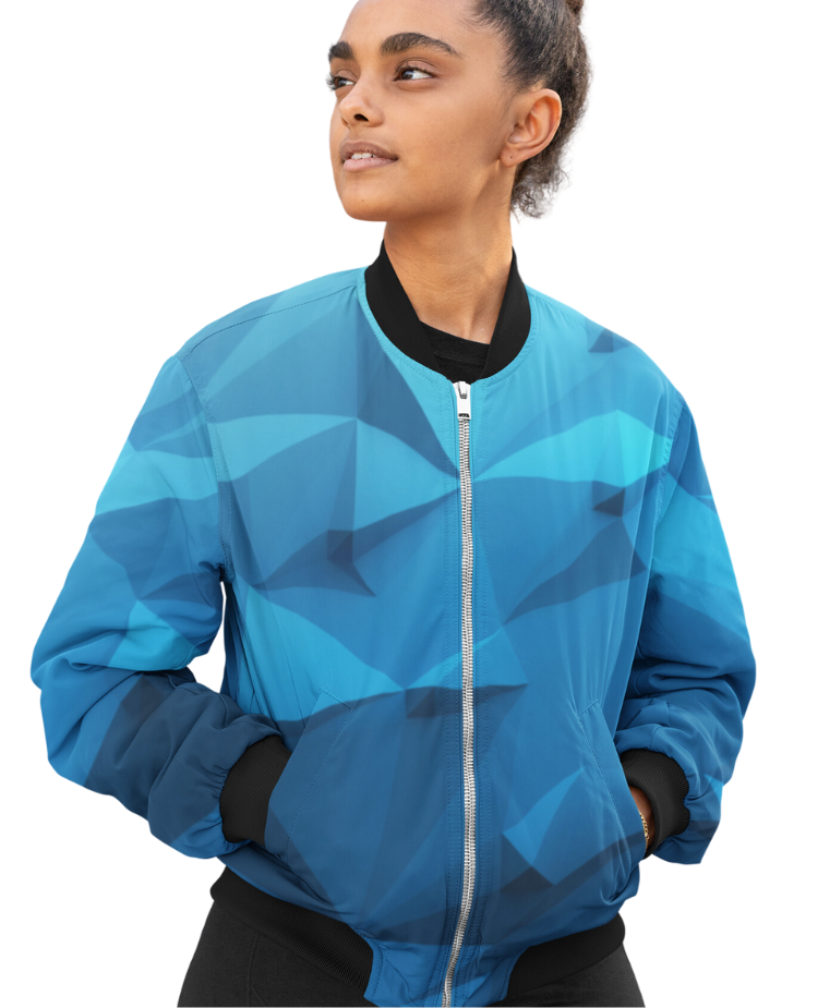 Bomber Jacket - Blue prism