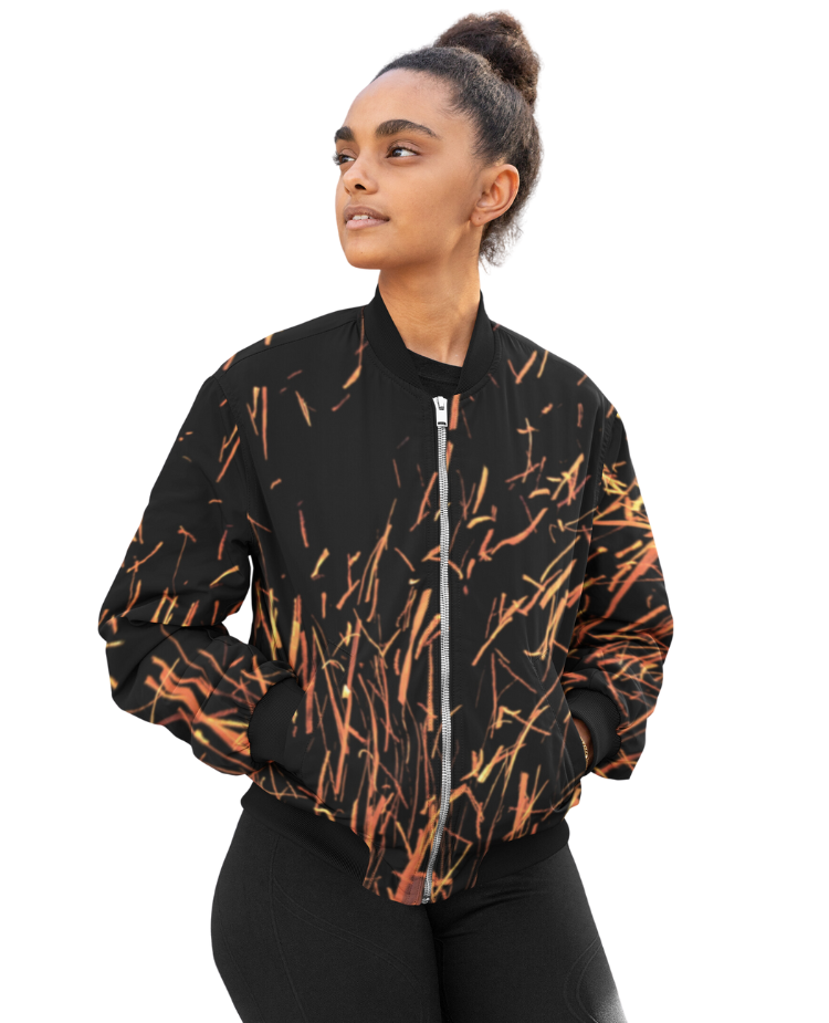 Bomber Jacket - Fire Spark