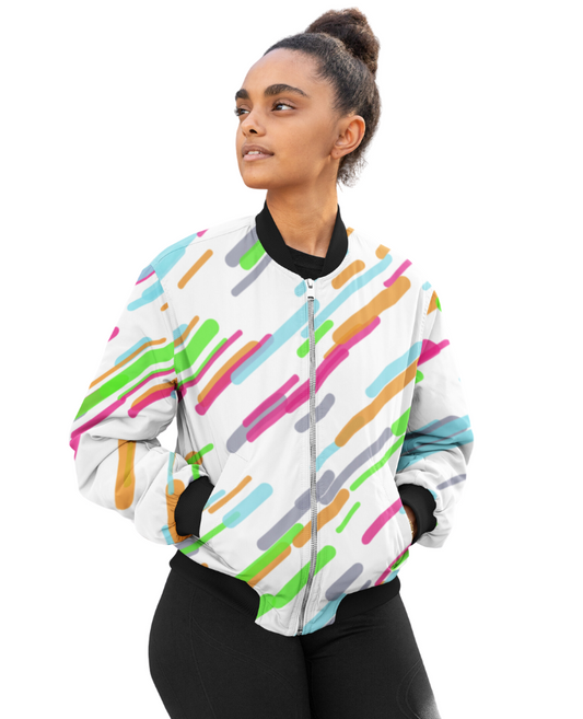 Bomber Jacket - Palette lines